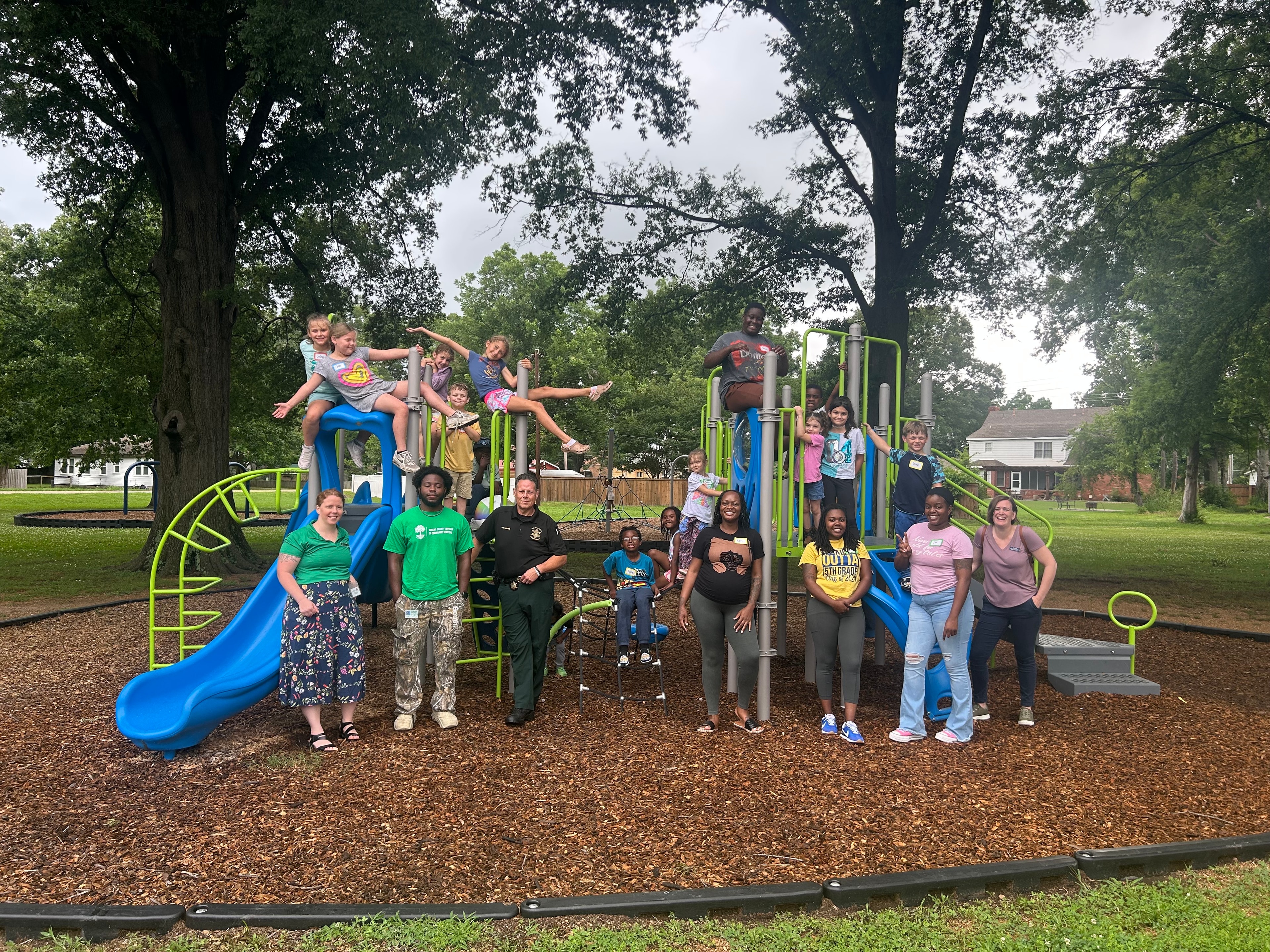 LNK community event at the playground